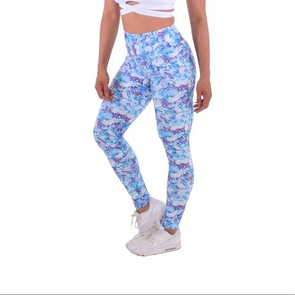 Ecofit Serenity Blue leggings - Picture 2 of 3